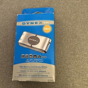 Dynex DX-CRMN1 Mini Memory Card Reader/Writer for Laptop Computer PC NEW